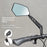 WEST BIKING YP0720055 1Pc Bicycle Rearview Mirror 105x70mm 360 Degree Rotating Wide Angle HD Mirror for Cycling - Left - 3