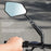 WEST BIKING YP0720055 1Pc Bicycle Rearview Mirror 105x70mm 360 Degree Rotating Wide Angle HD Mirror for Cycling - Left - 7