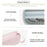 PU Protective Carrying Case for Insta360 Luna Ultra Handheld Gimbal Camera Storage Bag with Shoulder Strap - Pink - 4