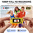 G65 Mini Thumb Camera 1080P HD Pocket Camera 21 Filters LED Flash for Students Outdoor - White - 4