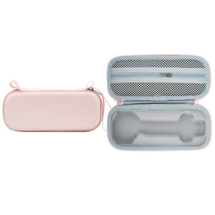 For DJI Osmo Pocket 4P Storage Case PU Leather Shockproof Portable Protective Bag - Pink - 1
