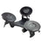 Triple Suction Cup Mount with 1/4 Threaded Head 360 Degree Tripod Ball Head - 4