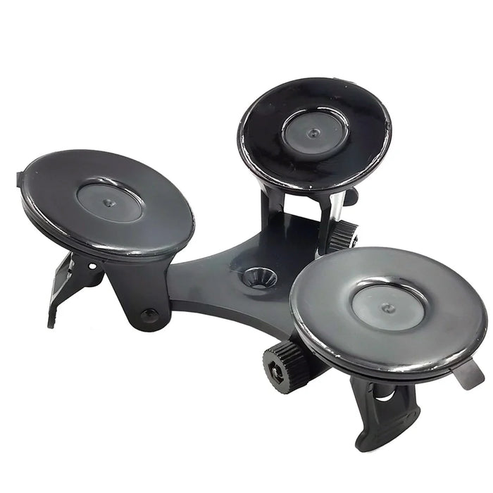 Triple Suction Cup Mount with 1/4 Threaded Head 360 Degree Tripod Ball Head - 4