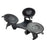 Triple Suction Cup Mount with 1/4 Threaded Head 360 Degree Tripod Ball Head - 6