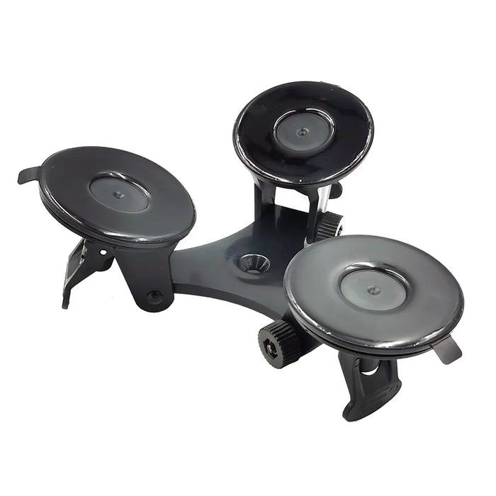 Triple Suction Cup Mount with 1/4 Threaded Head 360 Degree Tripod Ball Head - 6
