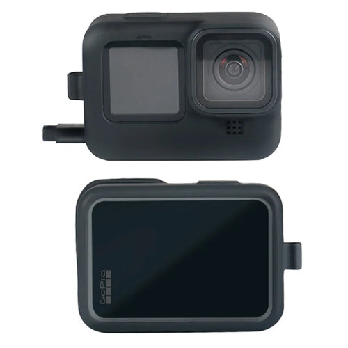 Soft Frame Silicone Case for GoPro Hero 9 Black - Black - 1