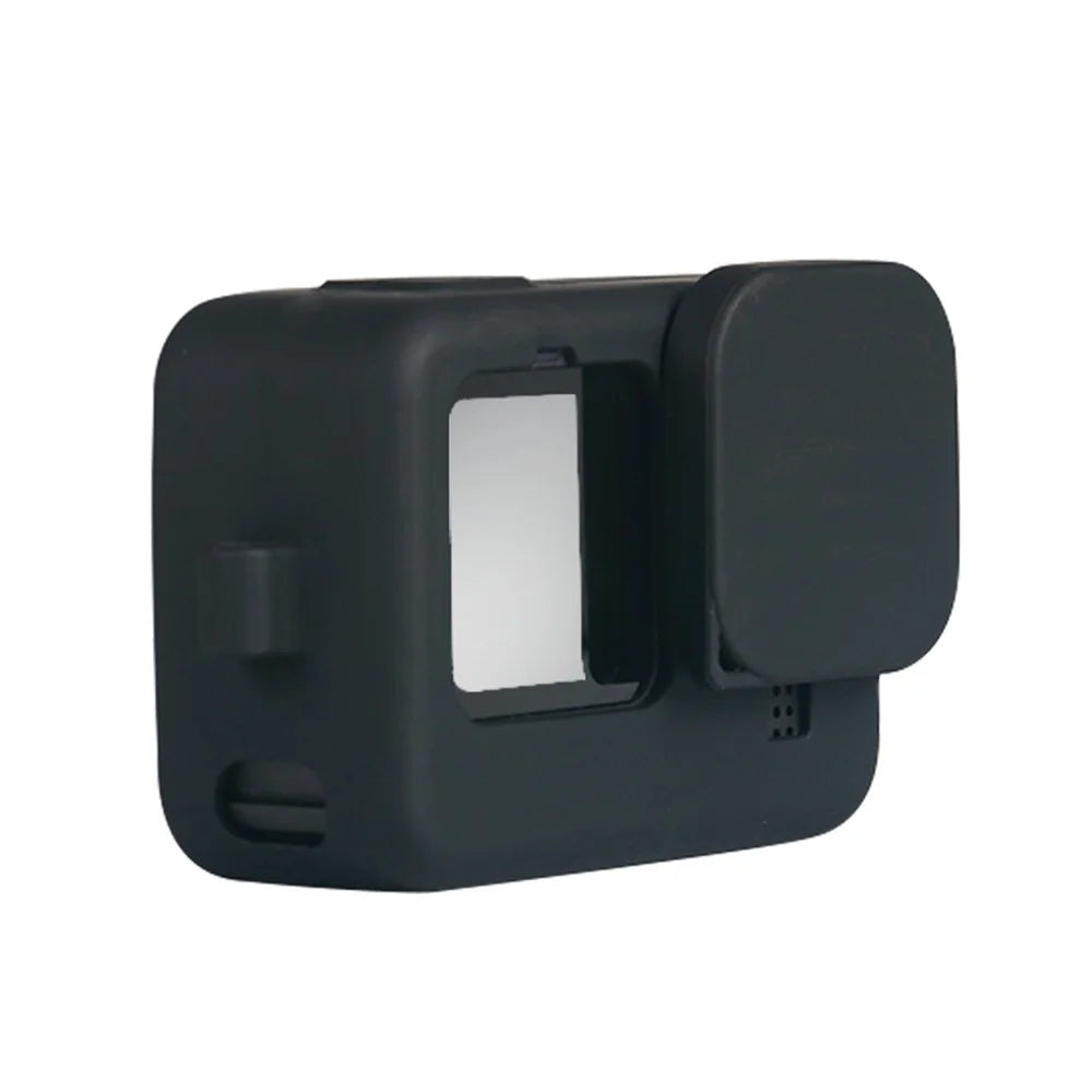 Soft Frame Silicone Case for GoPro Hero 9 Black - Black - 3
