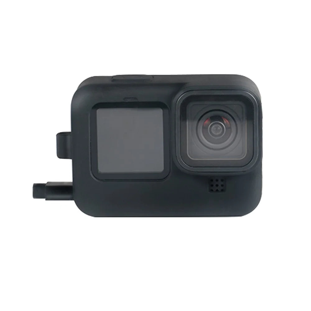 Soft Frame Silicone Case for GoPro Hero 9 Black - Black - 6