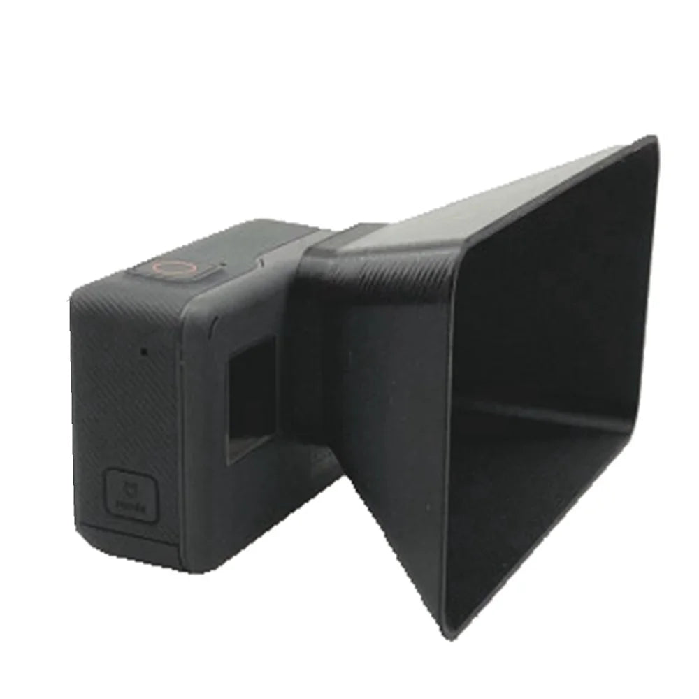 AT1169 Anti-glare Lens Hood Camera Bayonet Square Lens Hood (L Size) for GoPro Hero 5 6 7 Black Action Camera - 4