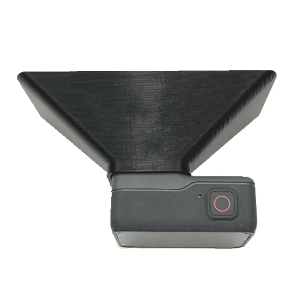 AT1169 Anti-glare Lens Hood Camera Bayonet Square Lens Hood (L Size) for GoPro Hero 5 6 7 Black Action Camera - 5
