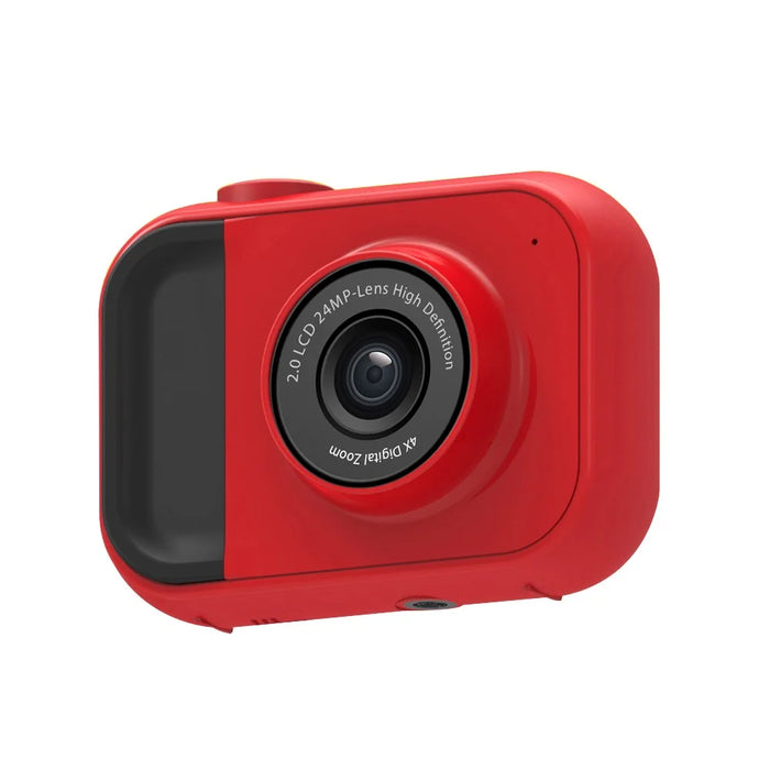 Children Digital Camera 1080P High Resolution 2.0inch Screen Auto Focus Educational Toy - Red - 2