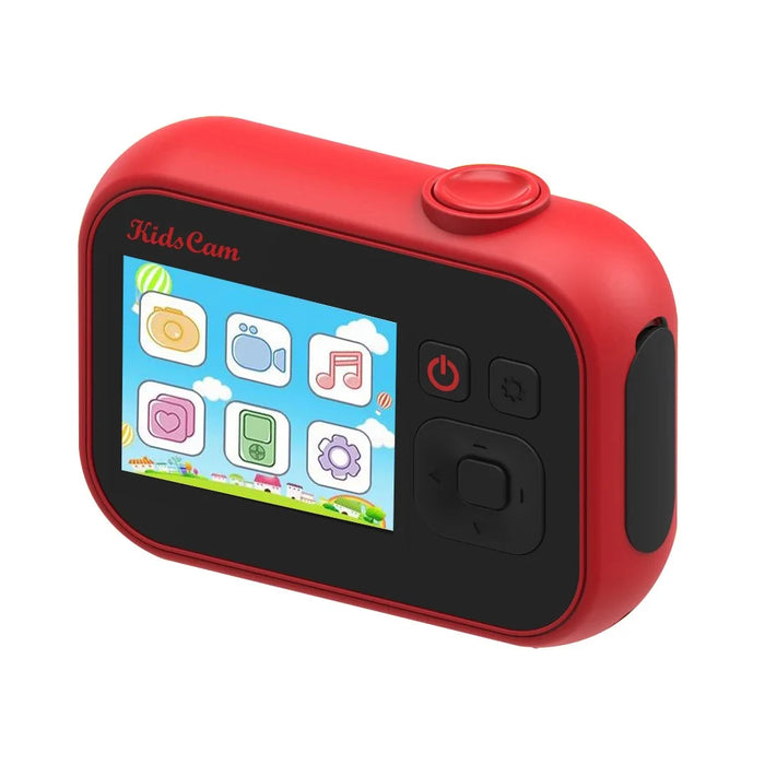 Children Digital Camera 1080P High Resolution 2.0inch Screen Auto Focus Educational Toy - Red - 4
