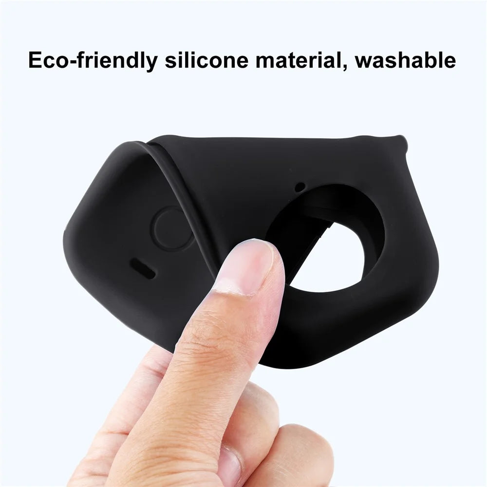 PULUZ Full Body Dust-proof Camera Protective Cover Soft Silicone Case for Insta360 ONE X2 - Black - 4