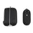 2Pcs/Set for Insta360 Go2 Sports Camera Protective Cover+Charging Case Silicone Non-slip Sleeve - Black - 2