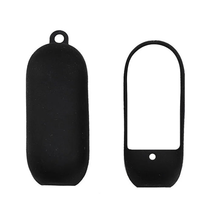 2Pcs/Set for Insta360 Go2 Sports Camera Protective Cover+Charging Case Silicone Non-slip Sleeve - Black - 6
