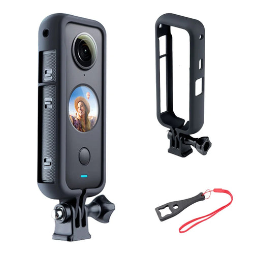 Camera Side Frame Adapter Quick Release Camera Bracket Holder for Insta360 One X2 - 1
