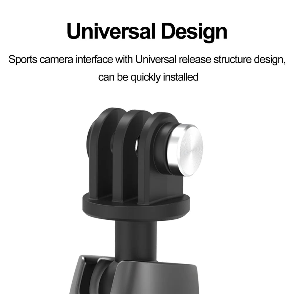 TELESIN TE-SUC-010 Car Phone Holder Suction Cup 360° Adjustable Universal 1/4 Standard Adapter for GoPro Insta360 Osmo Action Camera - 7