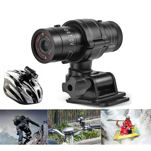 F9 HD 1080P 120 Degrees Outdoor Sports DV Mini Camcorder Waterproof Bike Motorcycle Helmet Video Camera - 1