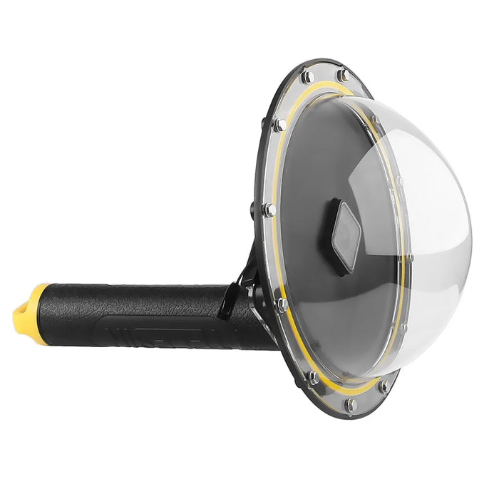 TELESIN GP-DMP-T05 30M Waterproof Dome Port Underwater Housing Case Cover with Floating Handle Trigger for GoPro Hero 7/6/5 - 7