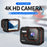 SC002 4K HD Action Camera with Remote Control Waterproof Sports DV Mini WiFi Video Helmet Camera - Black - 3