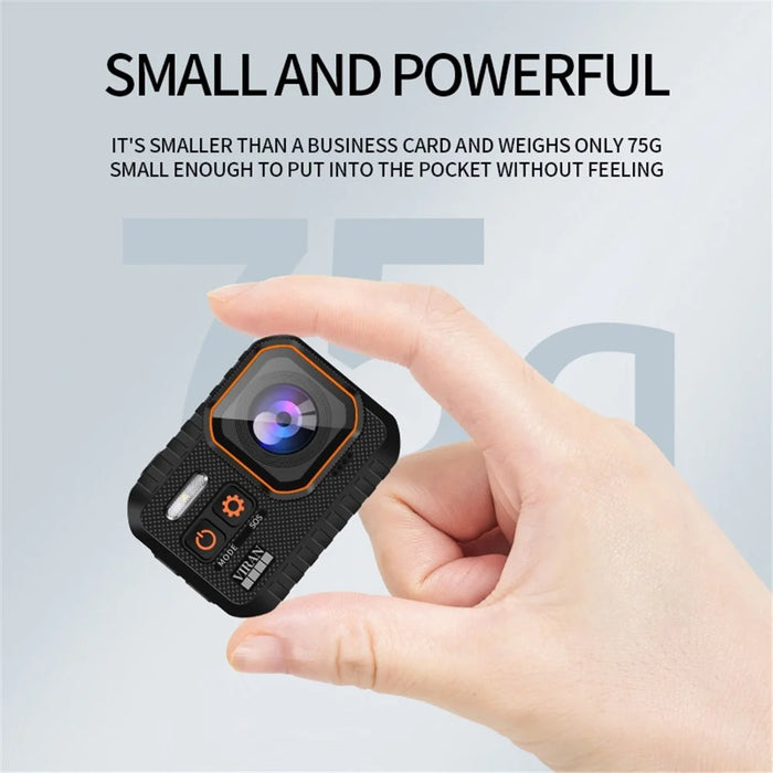 SC002 4K HD Action Camera with Remote Control Waterproof Sports DV Mini WiFi Video Helmet Camera - Black - 4
