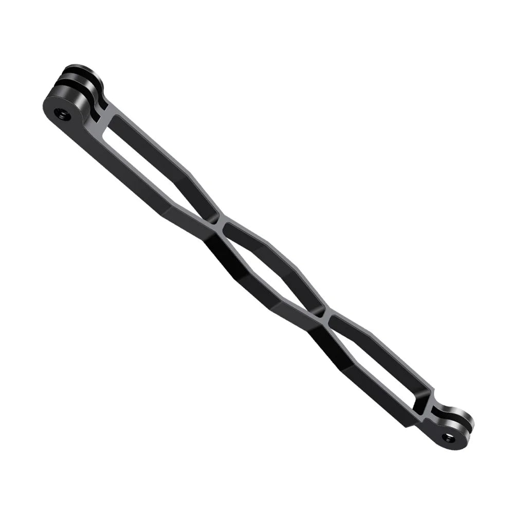 20cm Aluminum Alloy Extension Arm Mount Bracket Rod for GoPro Hero 10/9/8 / Insta360 One R/ DJI Action Camera - Black - 2