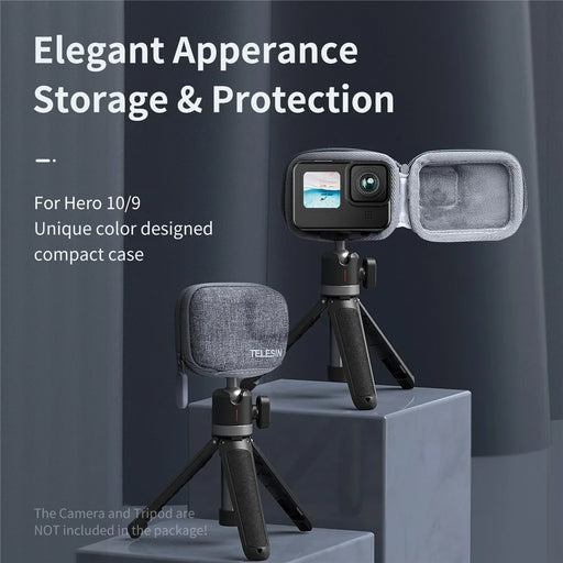 TELESIN GP-CPB-902 Portable Zipper Camera Storage Bag Carrying Pouch for GoPro Hero 9 / 10 / 11 - 2