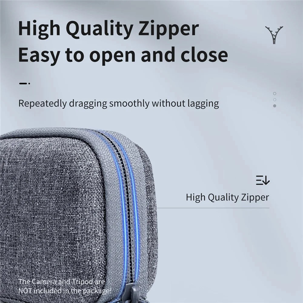 TELESIN GP-CPB-902 Portable Zipper Camera Storage Bag Carrying Pouch for GoPro Hero 9 / 10 / 11 - 7