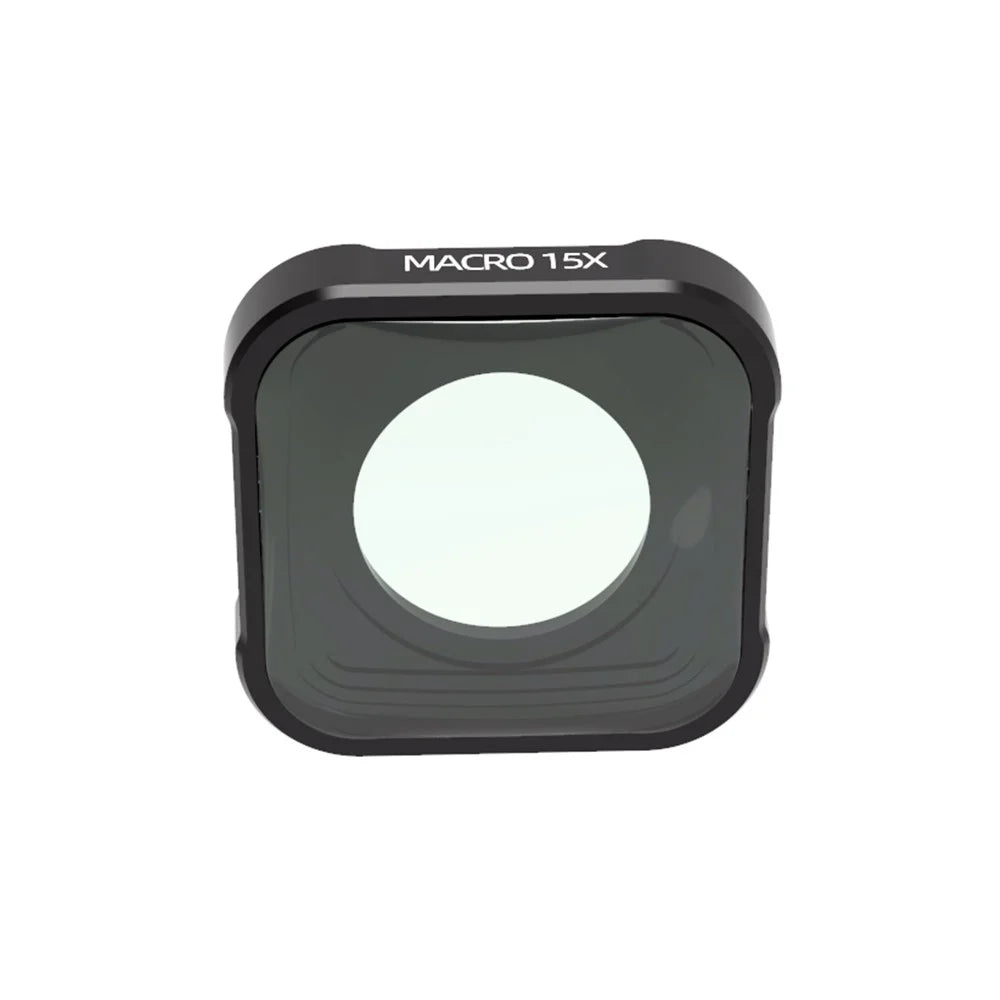 SHEINGKA G9-01 HD 15X Macro Lens Optical Glass Camera Lens for GoPro Hero 9/10 Action Camera - 1