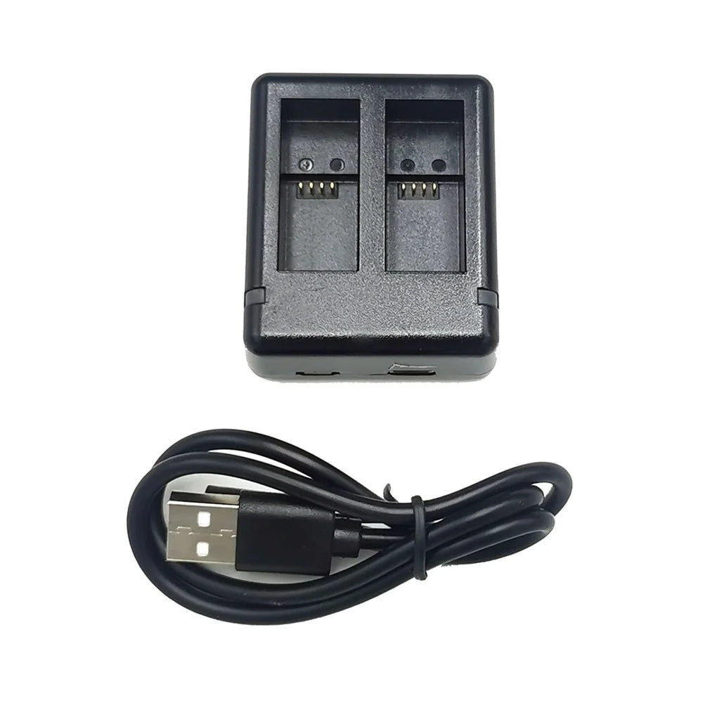 AT1278 Dual Battery Charger Charging Dock Station with LED Indicator for GoPro Hero 9/10 - 1