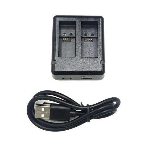 AT1278 Dual Battery Charger Charging Dock Station with LED Indicator for GoPro Hero 9/10 - 1