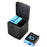 AT1271 3-Channel USB Charger Battery Charging Station with LED Indicator for GoPro Hero 9/10 - 7