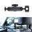 AT1229 9.5cm Car Headrest Camera Holder Motorcycle Rearview Mirror Mount Camera Bracket - 1