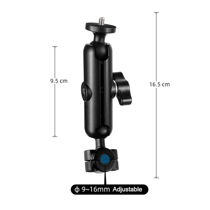 AT1229 9.5cm Car Headrest Camera Holder Motorcycle Rearview Mirror Mount Camera Bracket - 7