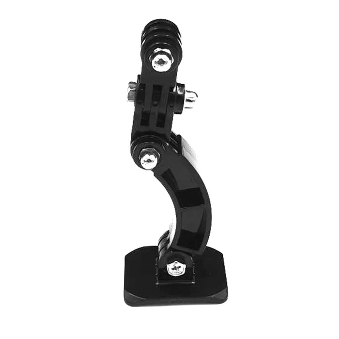 AT1227 Curved Rod Short Arm Helmet Camera Mount Bracket for GoPro Sjcam - 3