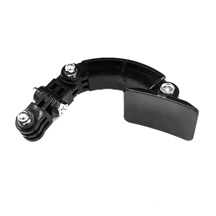 AT1227 Curved Rod Short Arm Helmet Camera Mount Bracket for GoPro Sjcam - 5