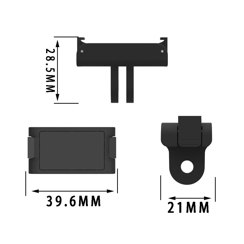 OA2-CXZJT-BK A489 Universal Interface Magnetic Mount Adapter Sports Camera Accessories for DJI Action 2 - 6