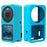 AGDY05 Shockproof Soft Silicone Case Camera Protective Sleeve Cover for DJI Action 2 - Blue - 1