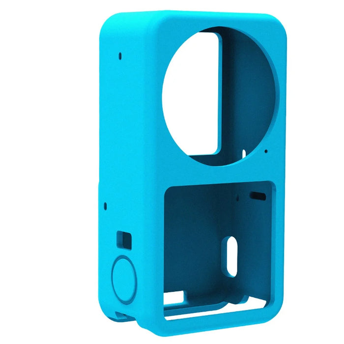 AGDY05 Shockproof Soft Silicone Case Camera Protective Sleeve Cover for DJI Action 2 - Blue - 2