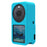 AGDY05 Shockproof Soft Silicone Case Camera Protective Sleeve Cover for DJI Action 2 - Blue - 3