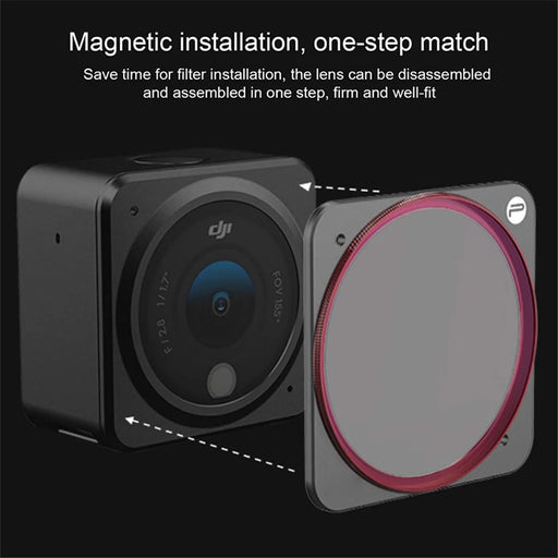 PGYTECH P-28A-011 Professional Optical Glass CPL Polarizing Filter Lens Protector Camera Filter Accessories for DJI Action 2 - 2