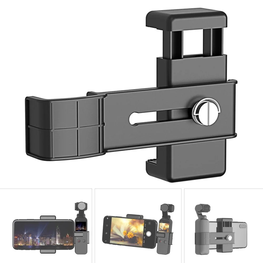 AGDY30 Mobile Phone Securing Clip Holder Extended Bracket for DJI Osmo Pocket/Pocket 2 - 1