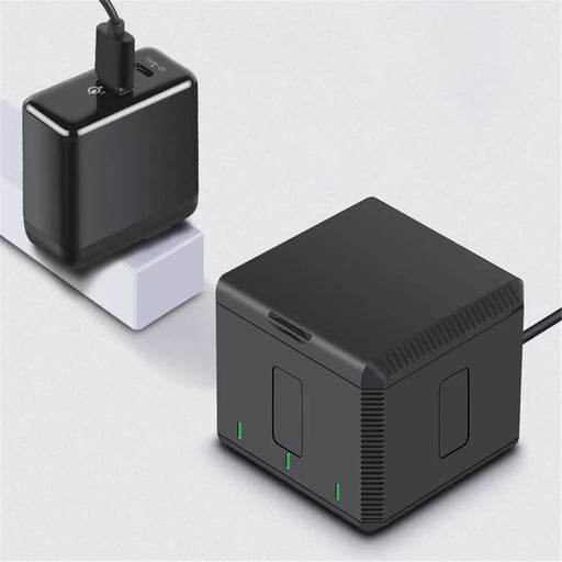 RUIGPRO AGDY39 Storage Type 3 Slots Battery Charging Box Fast Charger for DJI Osmo Action Camera - 2