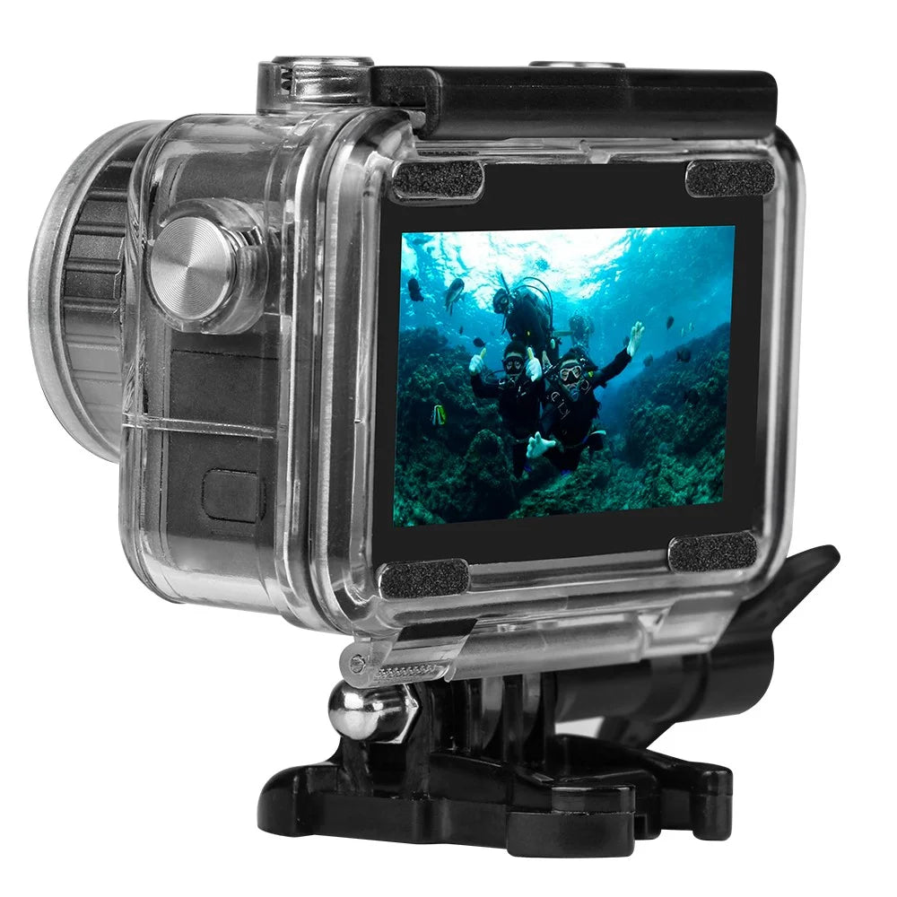 AGDY35 Waterproof Case Diving Protective Housing Shell Camera Accessories for DJI Osmo Action - 1