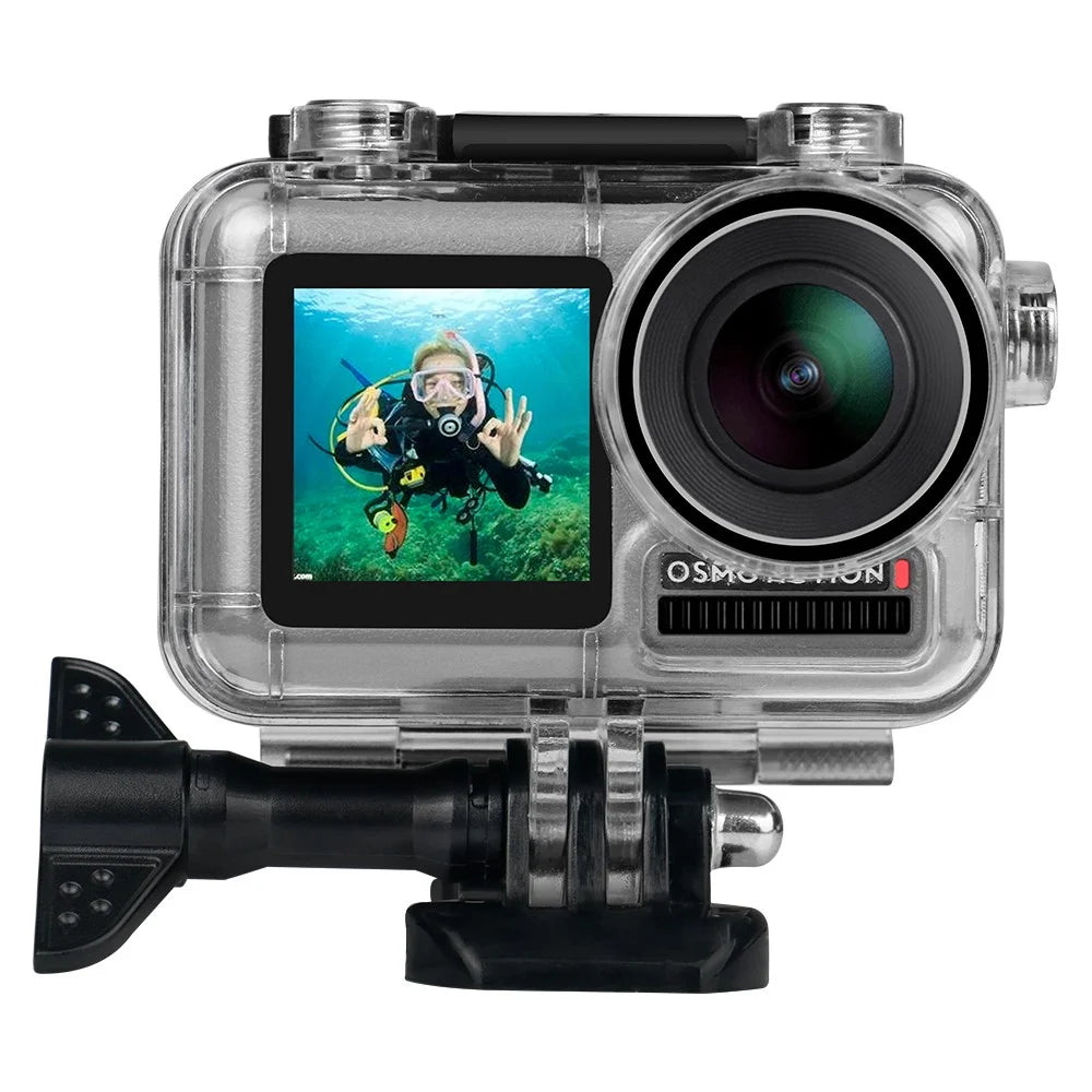 AGDY35 Waterproof Case Diving Protective Housing Shell Camera Accessories for DJI Osmo Action - 2