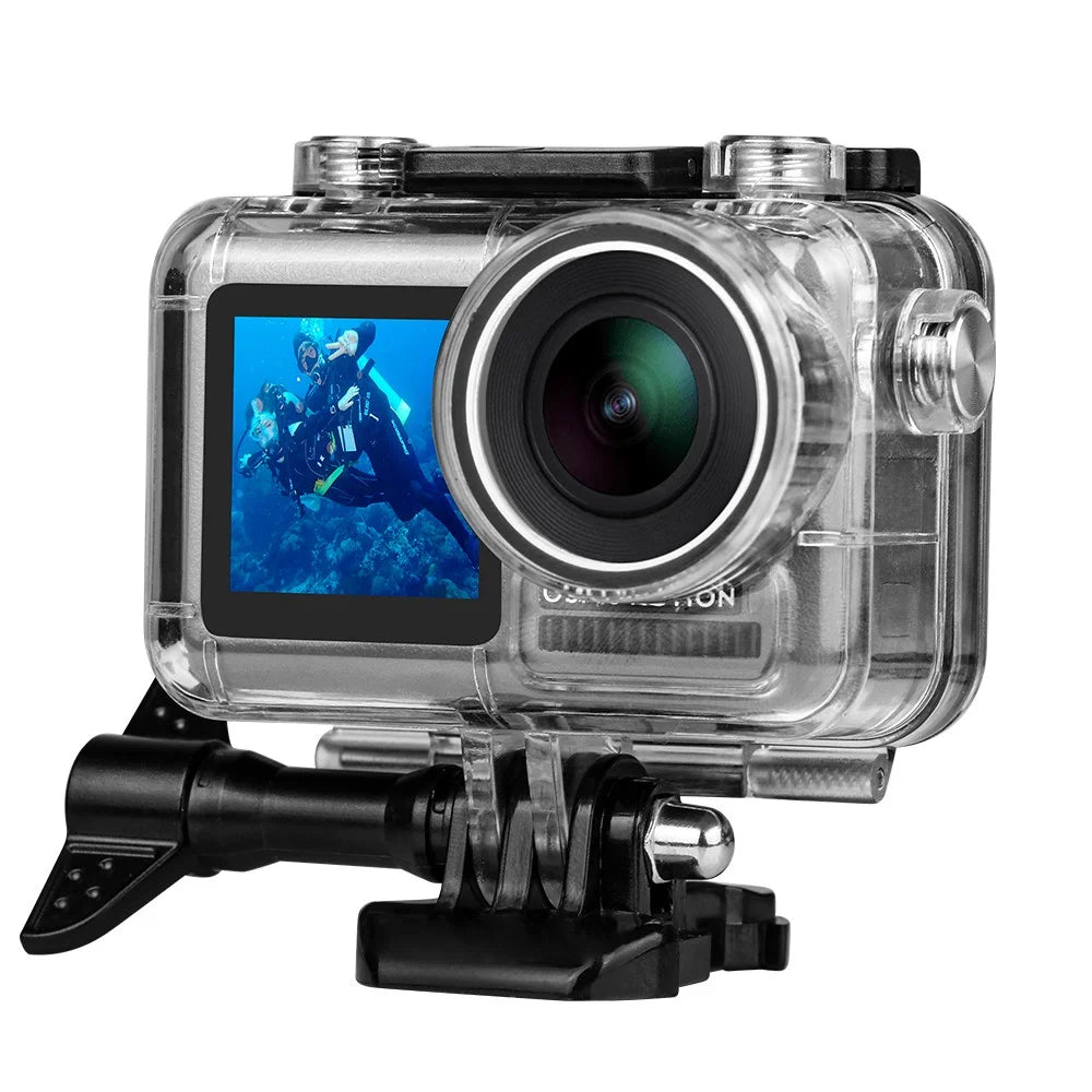 AGDY35 Waterproof Case Diving Protective Housing Shell Camera Accessories for DJI Osmo Action - 7