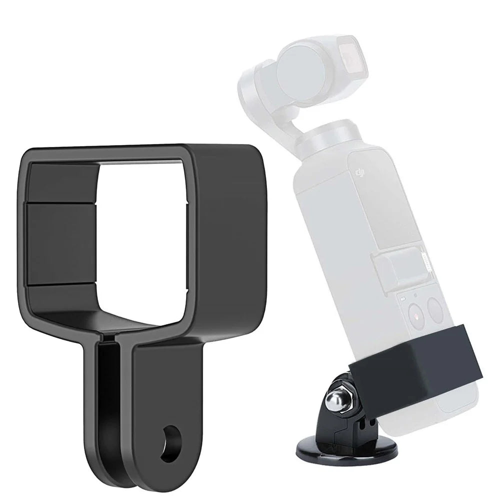 AGDY34 Camera Frame Bracket Holder Mount Stand with 1/4 Adapter and Screw for DJI Osmo Pocket/Pocket 2 - 1
