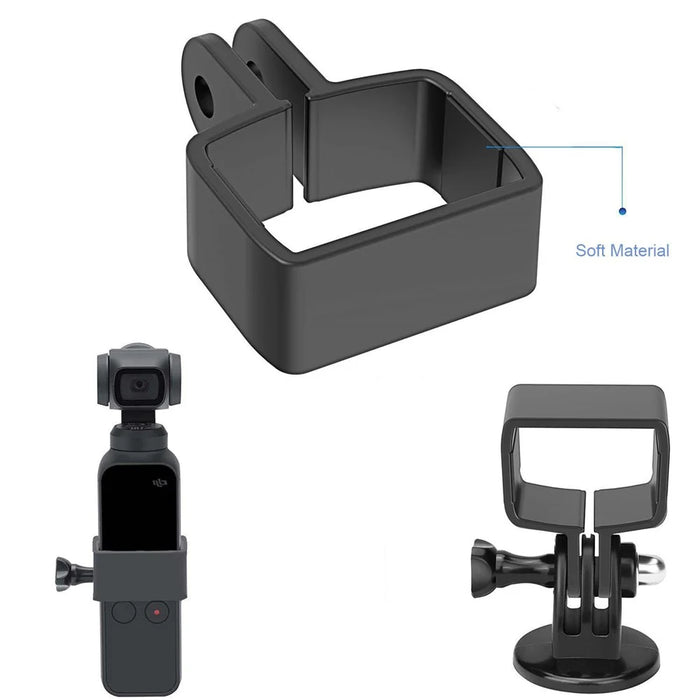 AGDY34 Camera Frame Bracket Holder Mount Stand with 1/4 Adapter and Screw for DJI Osmo Pocket/Pocket 2 - 5