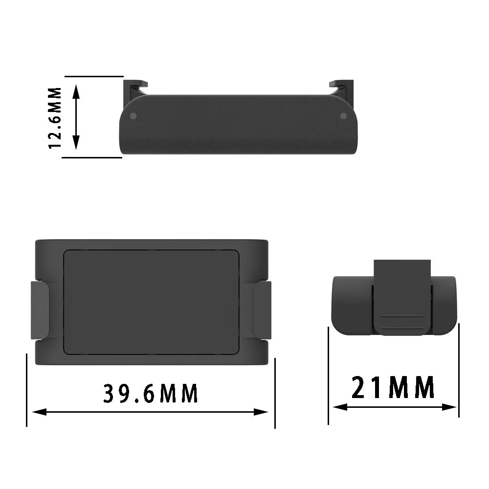 AGDY48 Magnetic Adapter Mount Connector Bracket with 1/4 Interface for DJI Action 2 Sports Camera - 6