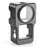 AGDY47 Aluminum Alloy Protective Metal Case Frame Cage + UV Lens Filter for DJI Action 2 Camera Accessories - Black - 1